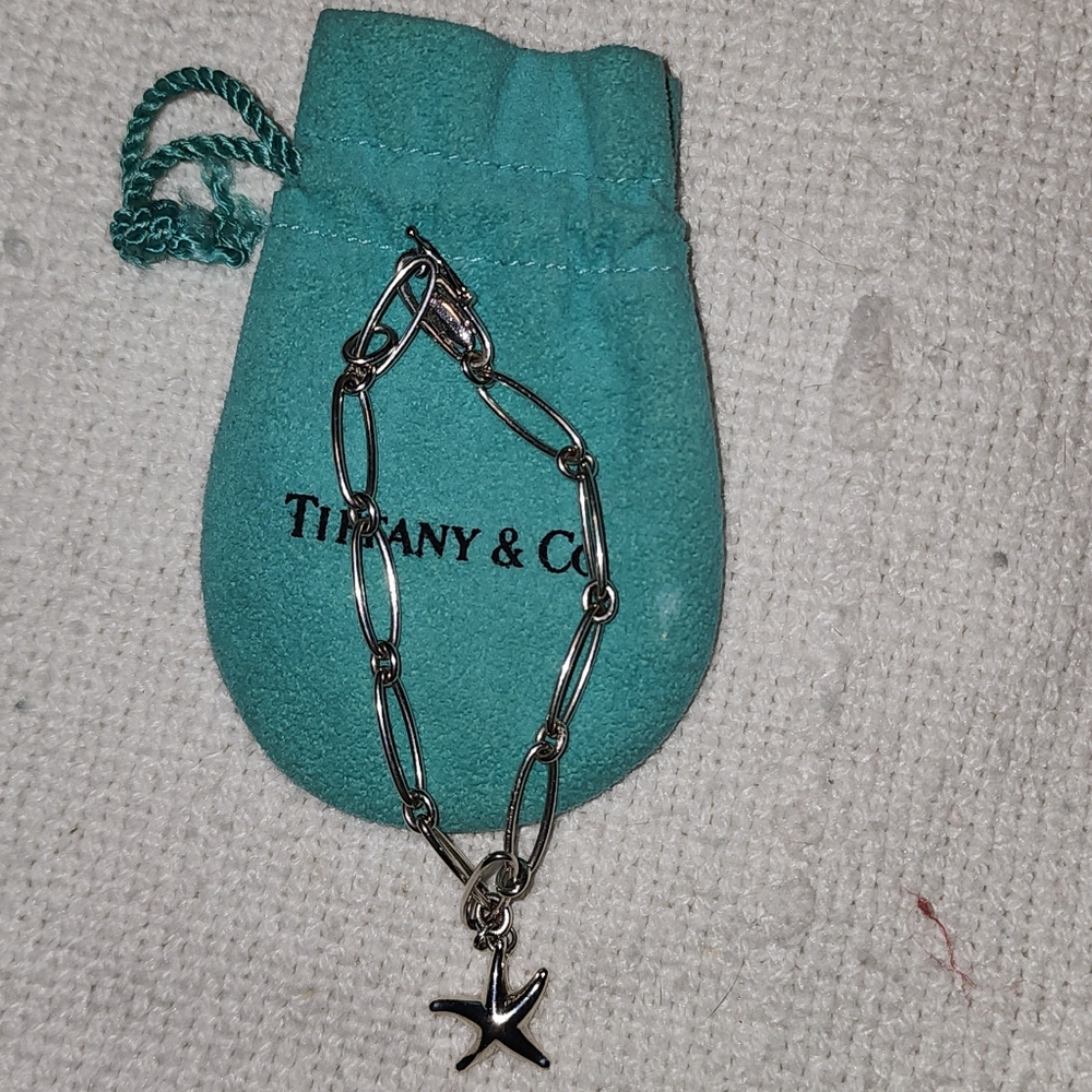 Tiffany and Co. Elsa Peretti Starfish Link Bracelet